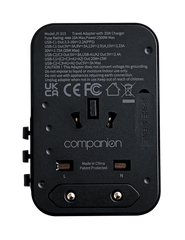 Companion Travel Adapter 35W
