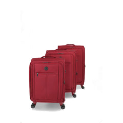 MEDIUM Soft Side 4W Luggage Trolley Case