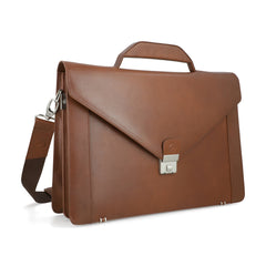 Tan Brown (Groove) Business Bag