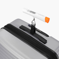 White Battery Free Luggage Scale