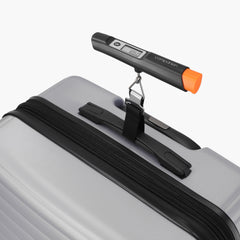 White Battery Free Luggage Scale