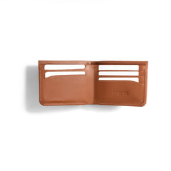 Tan Brown Bi-FOLD Premium Leather Wallet
