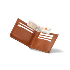 Tan Brown Bi-FOLD Premium Leather Wallet