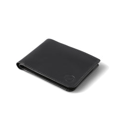 Luster Black Bi-FOLD Premium Leather Wallet