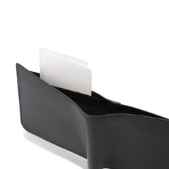 Luster Black Bi-FOLD Premium Leather Wallet