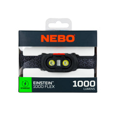 EINSTEIN FLEX 1000 Lumen Rechargeable Headlamp