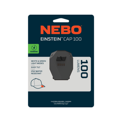 EINSTEIN Cap light 100 Lumen Rechargeable