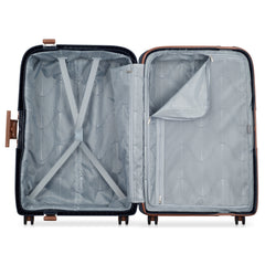 LARGE 4W HARD SIDE LUGGAGE TROLLEY
