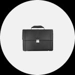 leather briefcase