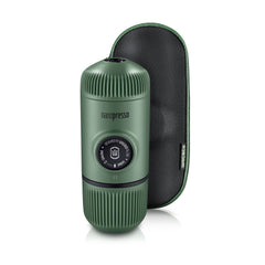 NANOPRESSO ELEMENTS Portable Espresso Machine + Protective Case (Green)