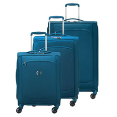 Set Of Three 4W SOFT SIDE LUGGAGE TROLLEY