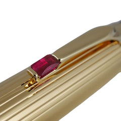 MONTBLANC Boheme Mechanical Pencil Gold Plated With Synthetic Ruby