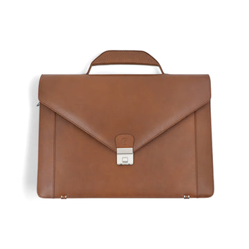 Tan Brown (Groove) Business Bag
