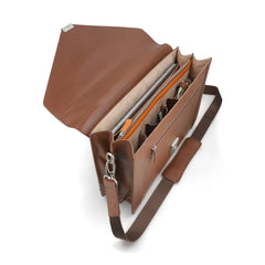 Tan Brown (Groove) Business Bag