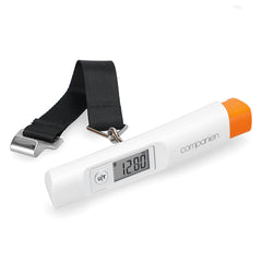 White Battery Free Luggage Scale