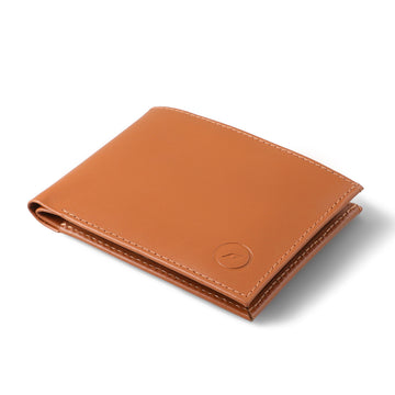 Tan Brown (SWAY) Bi-Fold Premium Leather Wallet