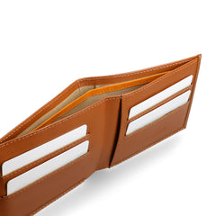 Tan Brown (SWAY) Bi-Fold Premium Leather Wallet