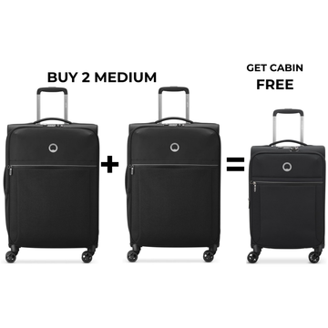 BUY 2 MEDIUM GET 1 CABIN FREE