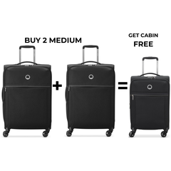 BUY 2 MEDIUM GET 1 CABIN FREE