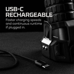 LUXTREME SL25R 500 Lumen Rechargeable 1/4 Mile Spotlight