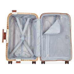 LARGE 4W HARD SIDE LUGGAGE TROLLEY