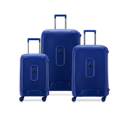 Set Of Three 4W HARD SIDE LUGGAGE TROLLEY